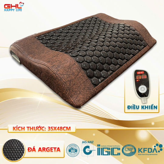 GỐI ĐÁ NÓNG 38X48CM 