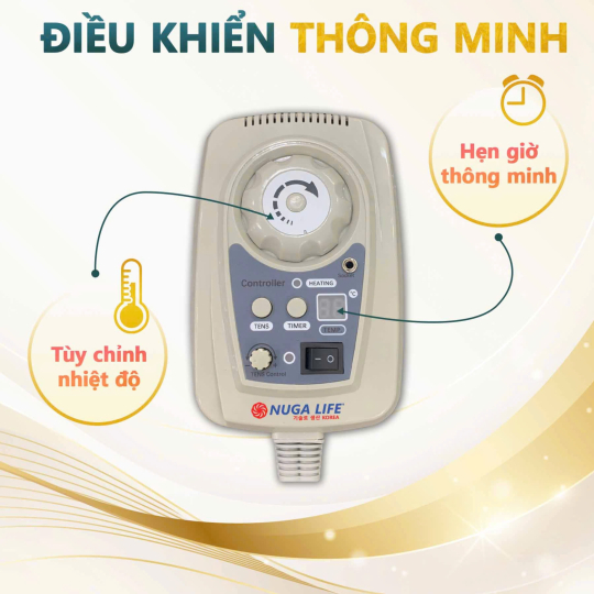 NỆM ĐÁ NÓNG NUGA KÍCH THƯỚC 8OX18OCM